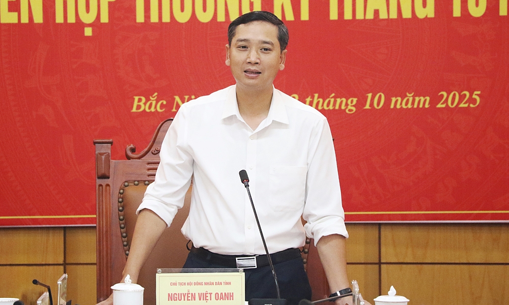  Thường trực HĐND tỉnh Bắc Ninh họp phiên thường kỳ tháng 10